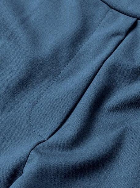 Sophie bukser i gråblå jersey - Damernes Outlet