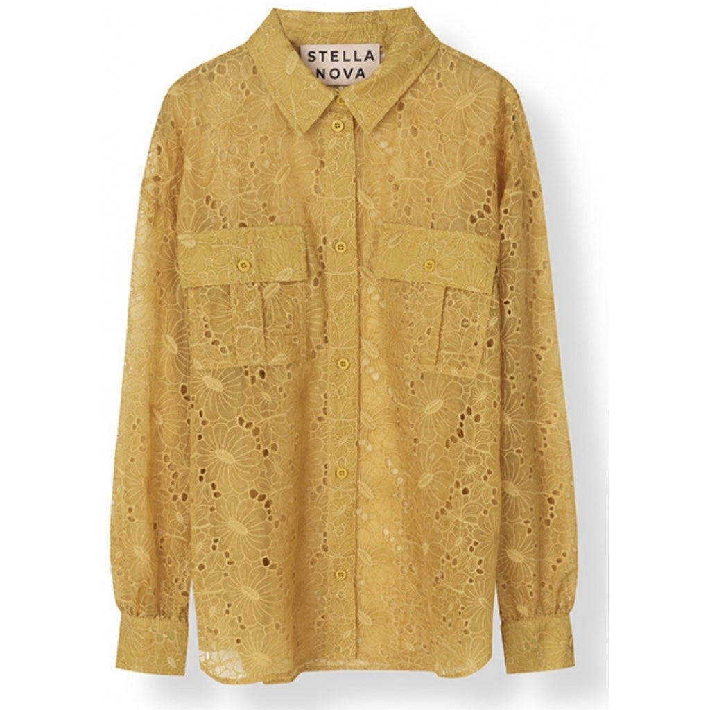 Stella Nova Tanza shirt Skjorter og bluser Extra sandy yellow