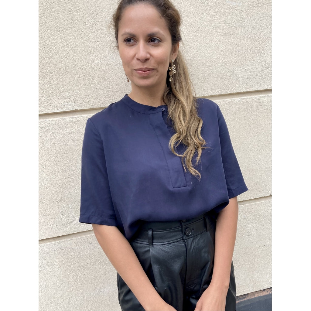 NORR Tenna shirt Skjorter og bluser Navy
