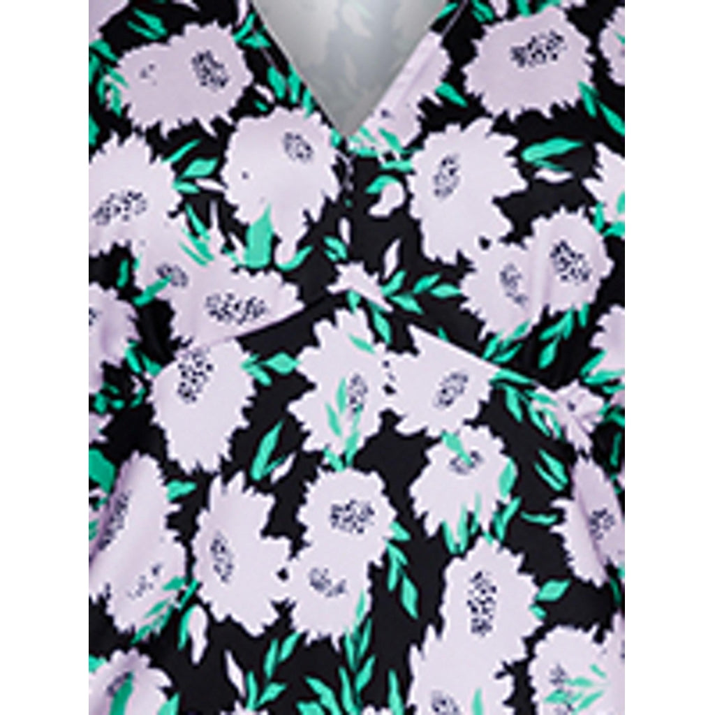 Neo Noir Tez Flower Blush dress Dress Lavender