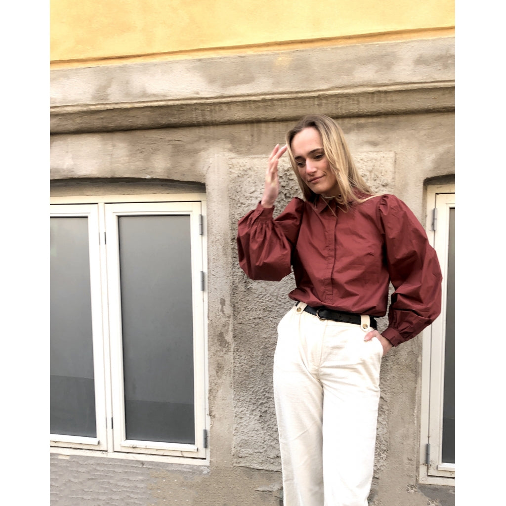 Just Female Tulina blouse Skjorter og bluser Sephia rose