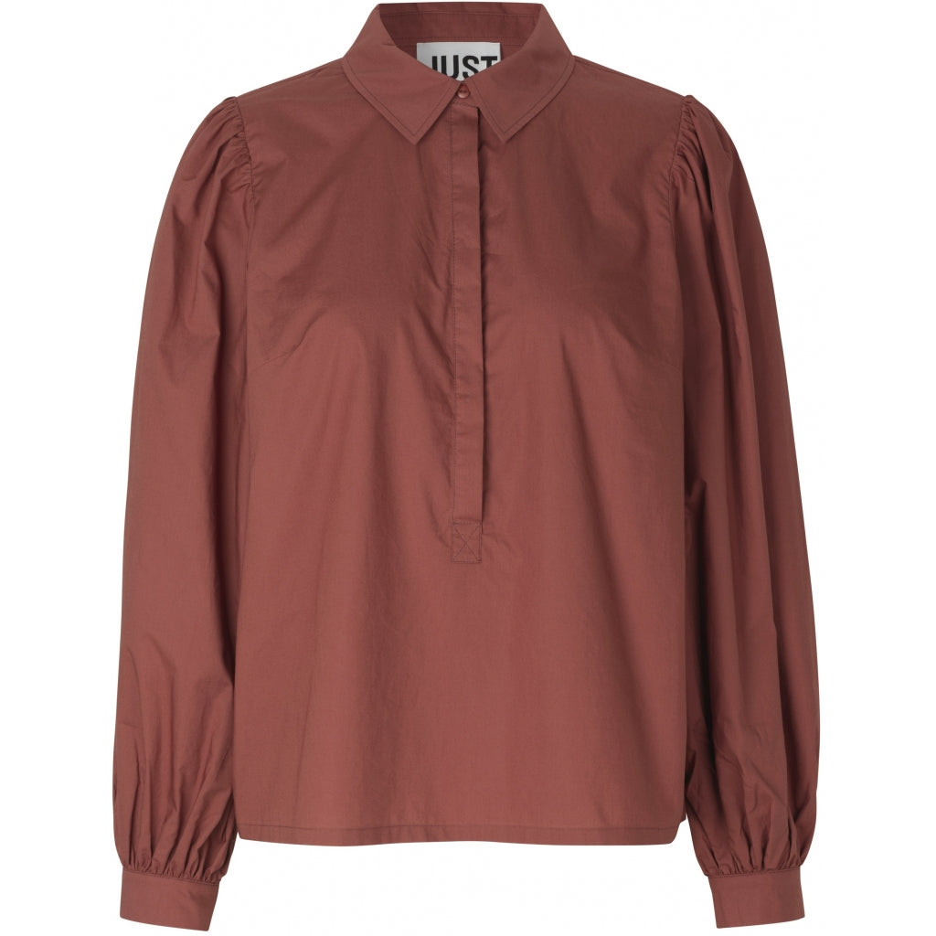 Just Female Tulina blouse Skjorter og bluser Sephia rose