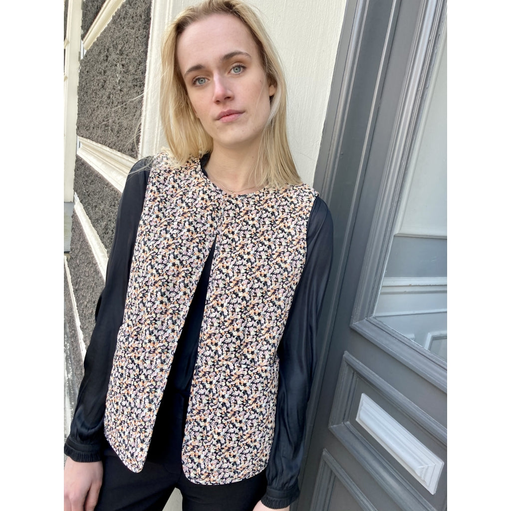 Continue Velo west Jacket Rose flowerprint