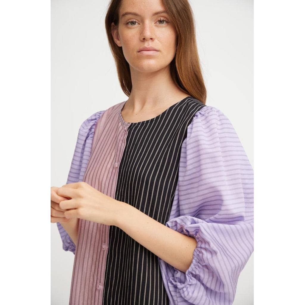 A-View Villevei dress Dress Black/pink/lavender