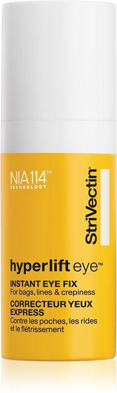 StriVectin Hyperlift eye 10 ml i en toiletry flaske.