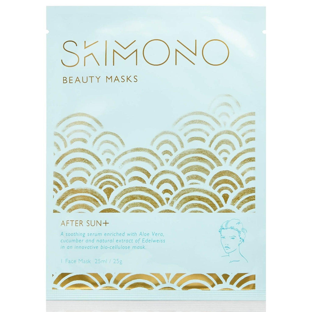 Skimono - After Sun+ Bio-cellulose Face Mask (25 ml) - Damernes Outlet