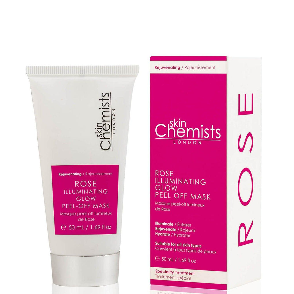 skin Chemists - Rose Illuminating Glow Peel-Off Mask (50 ml) - Damernes Outlet