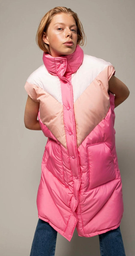 Dawn darr 920 pink vest - Damernes Outlet