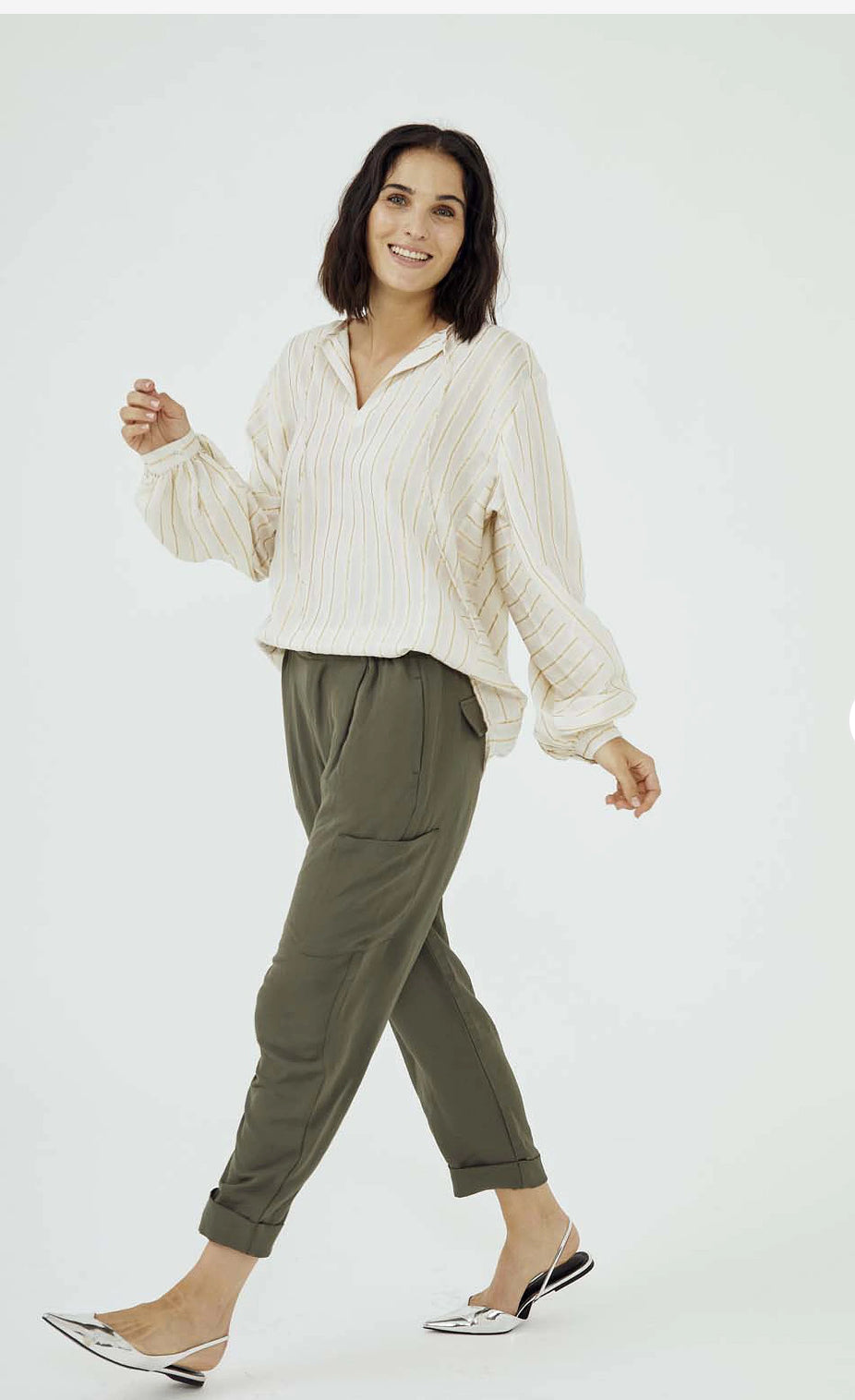 Free Quent  Gold blouse -36