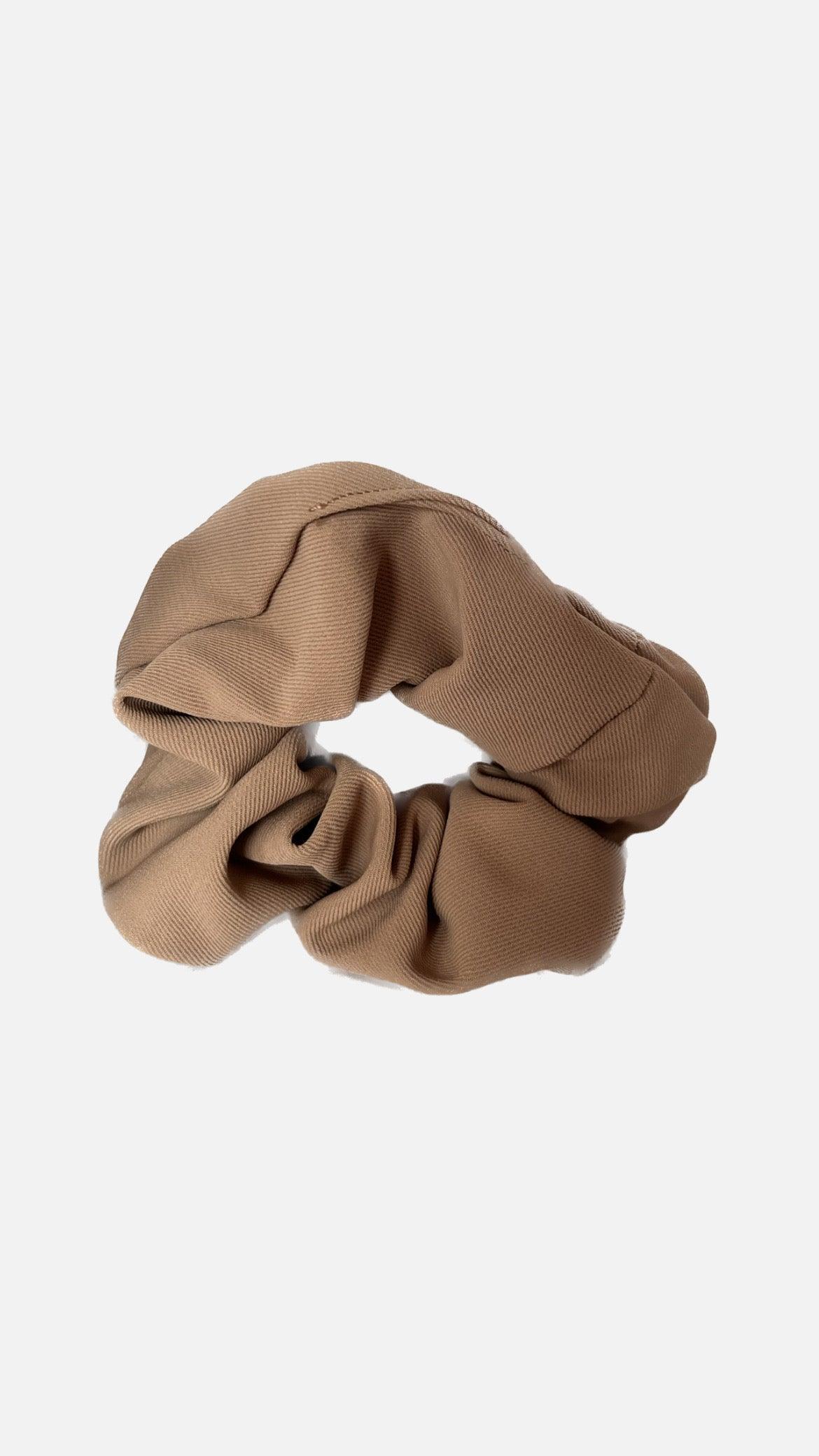 Scrunchie lys brun - Damernes Outlet