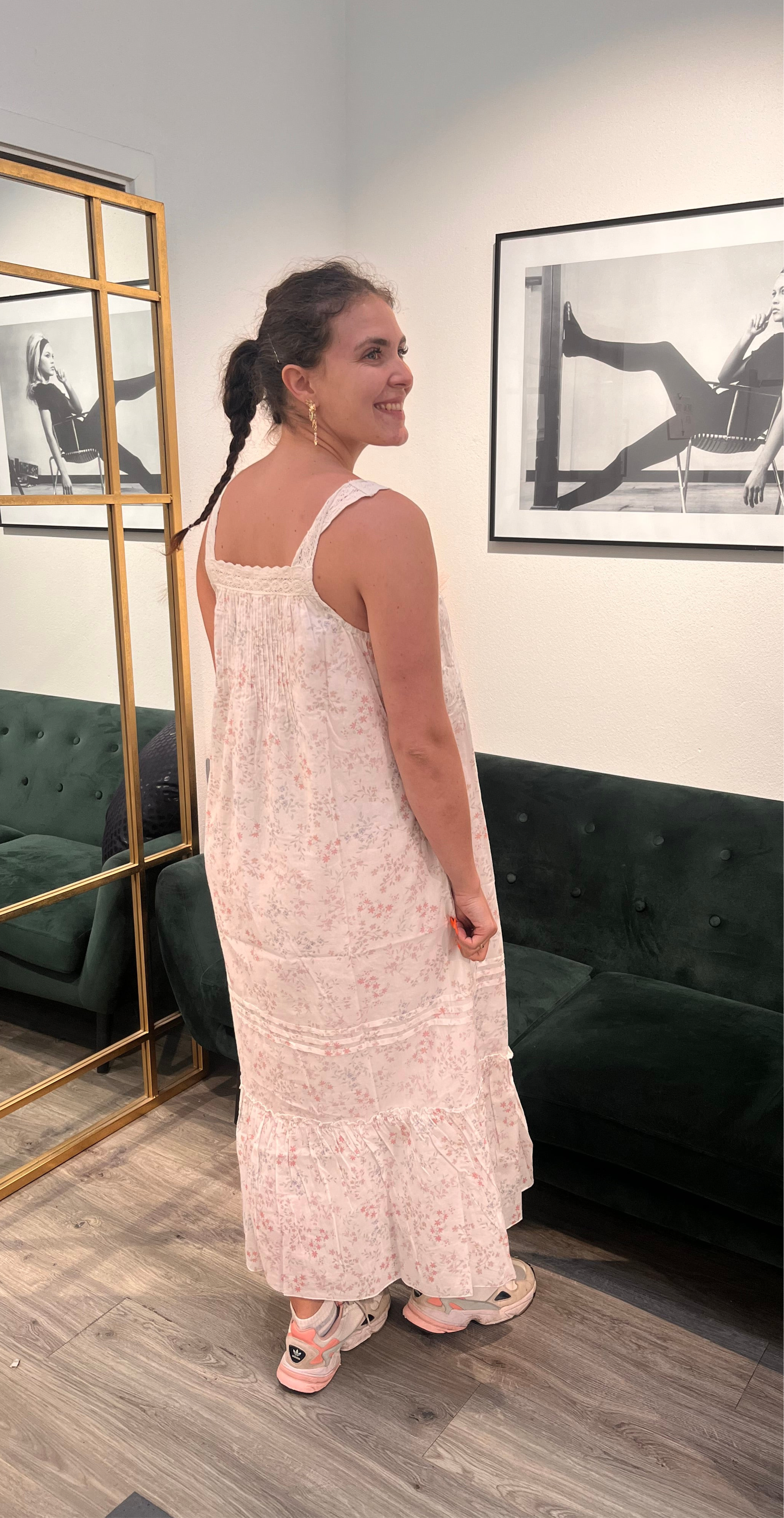 Femme Facon - Sanna sl kjole - blomsterprint kjole.