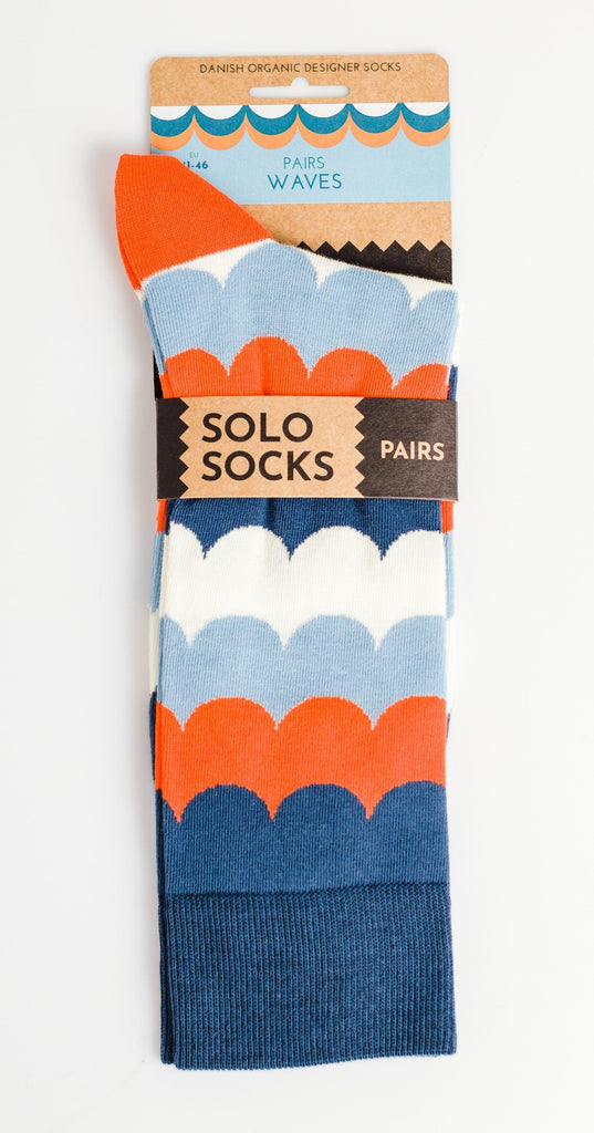 SOLOSOCKS - Waves strømper - Damernes Outlet