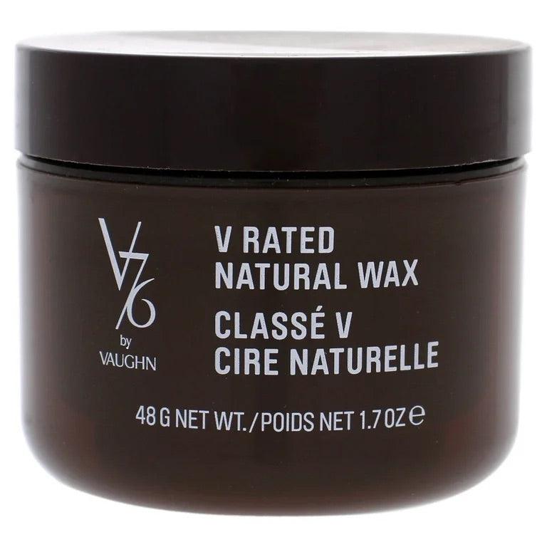 V Rated Natural wax 48 g i brun beholder.