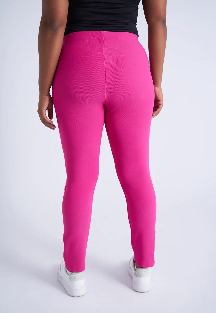 Pont Neuf Pink Leggings - Damernes Outlet