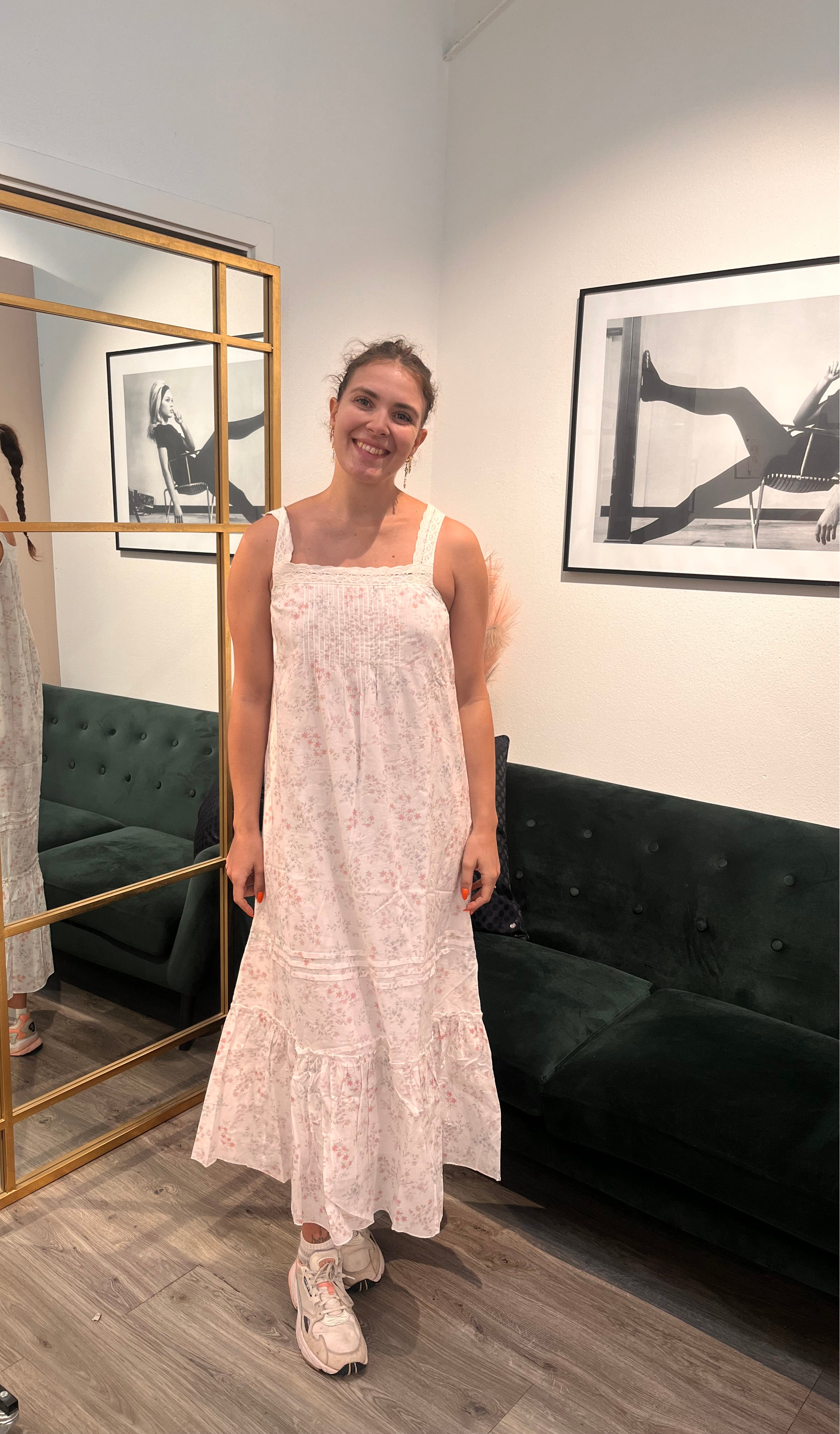 Femme Facon - Sanna sl Long dress - flower print -65