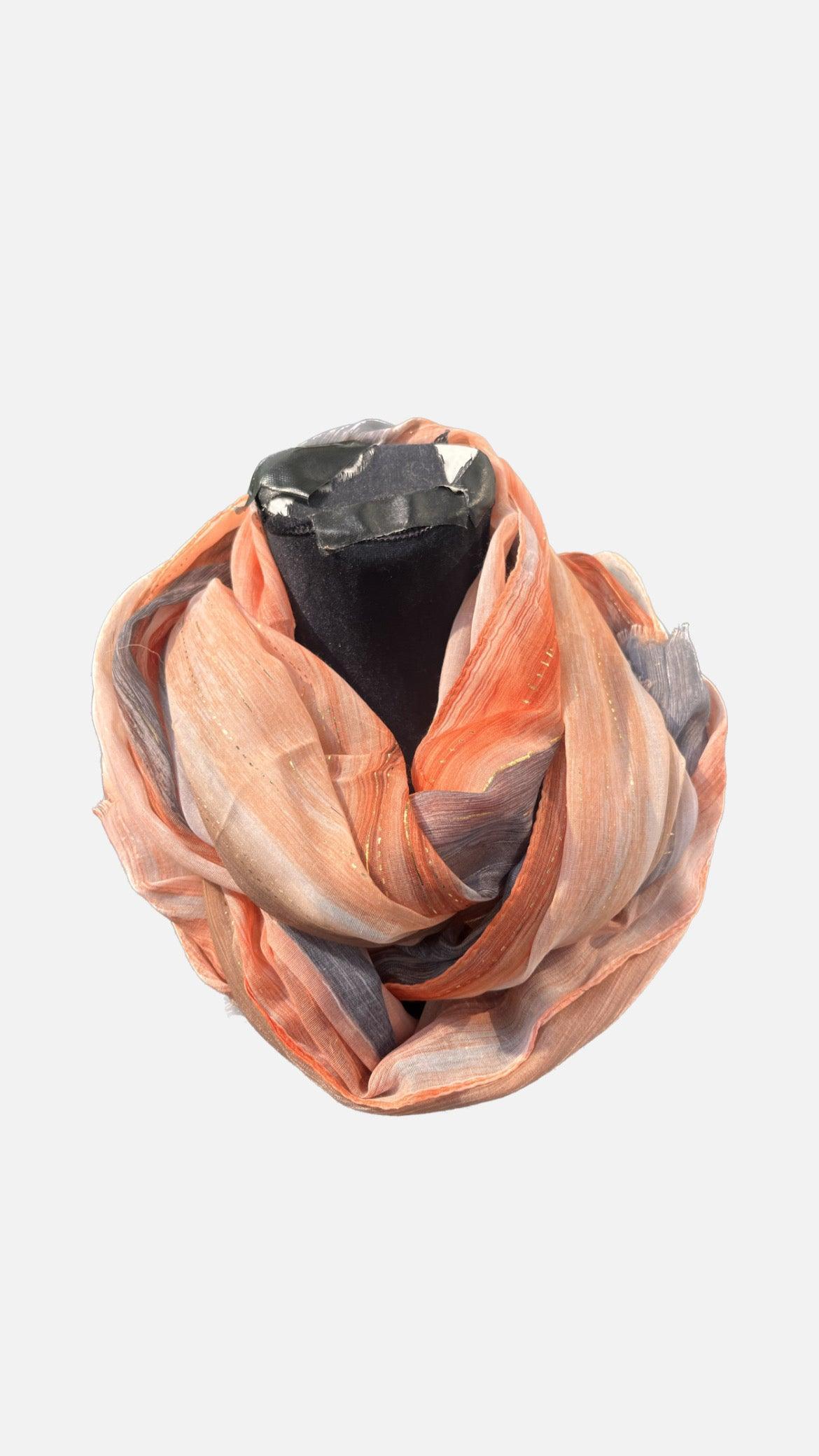 Tørklæde Rosa nuancer - Damernes Outlet