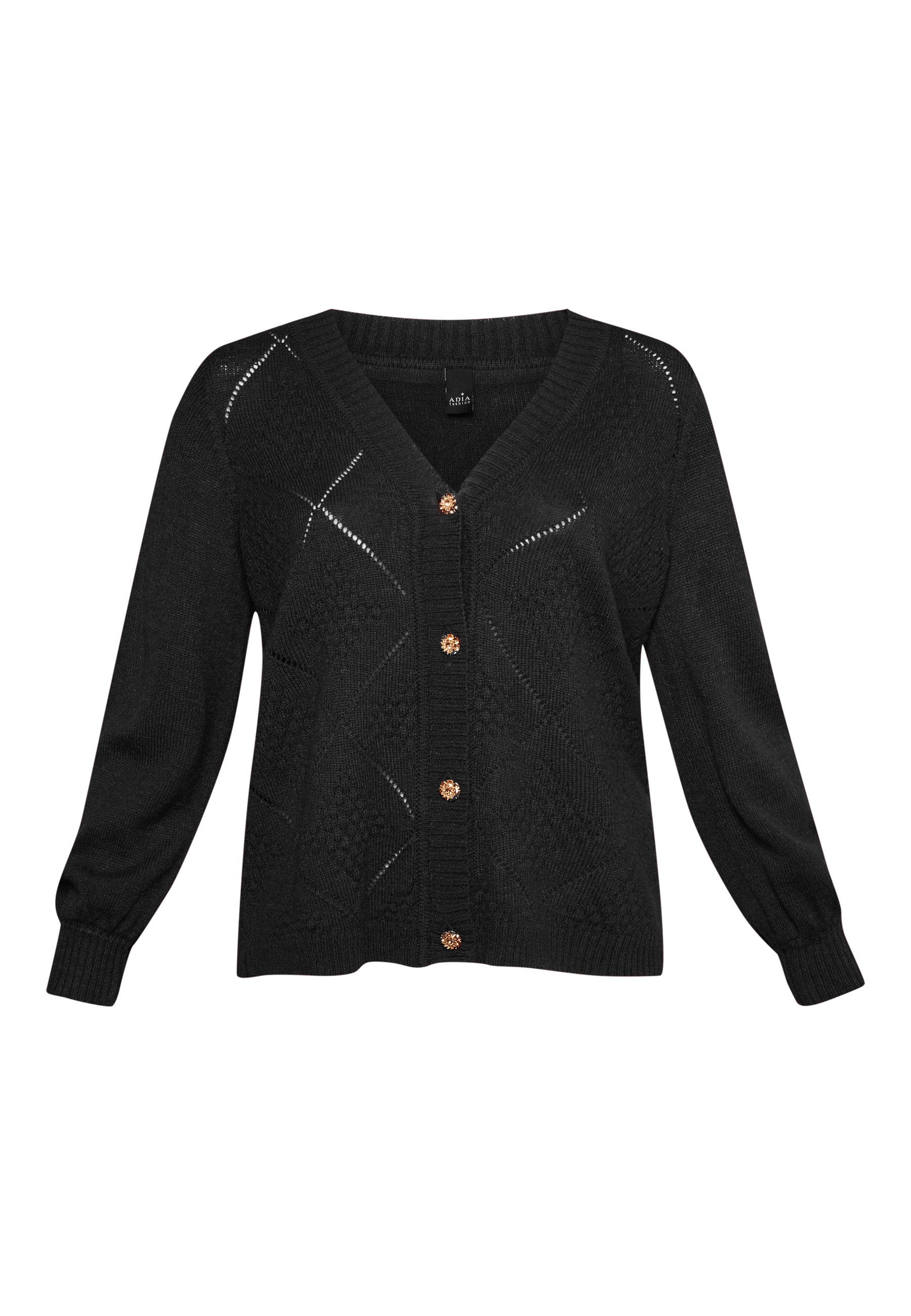 Adia ADAddison Knit Cardigan 9998 Black