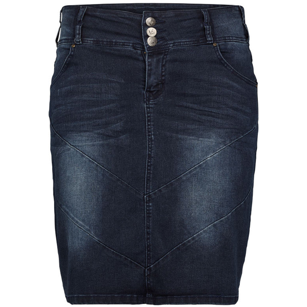 Adia ADAdia Nederdele 8401 Denim Blue