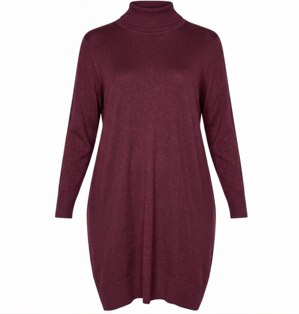 Adia ADAzar Knit Dress 2999 BORDEAUX RED