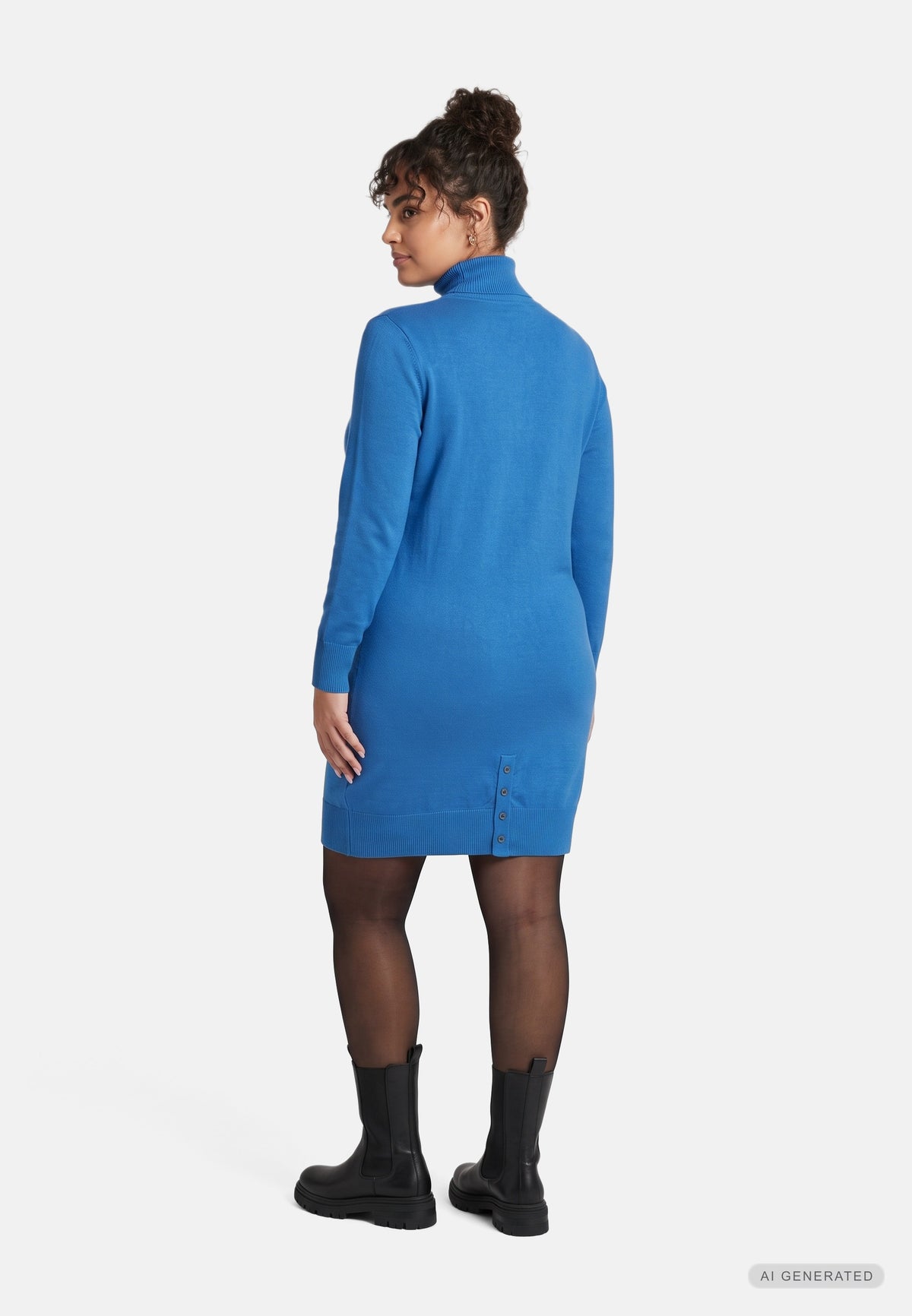 Adia ADAzar Knit Dress 5656 Cobalt blue