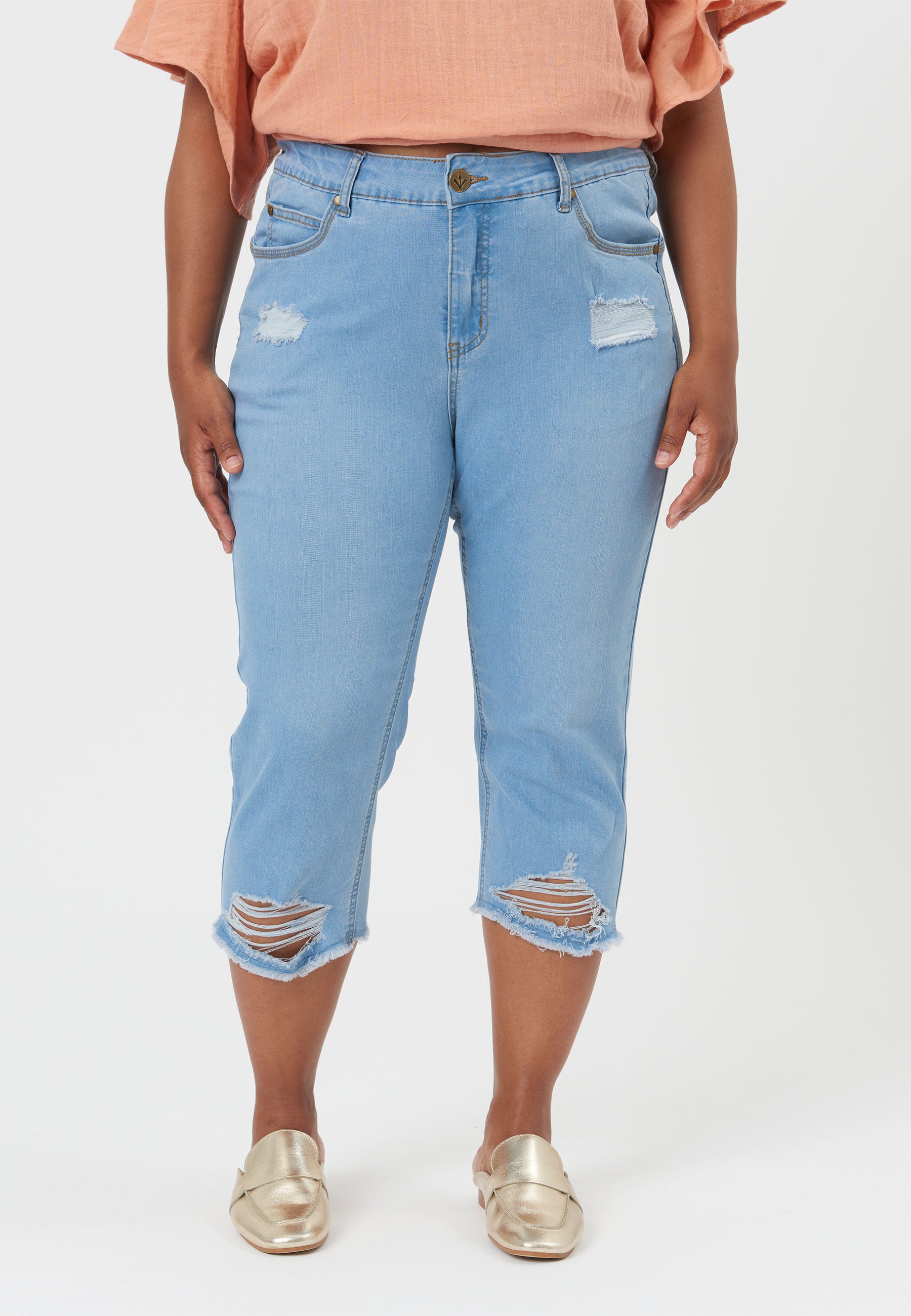 Adia ADBarbro Bukser 4712 Angel Blue