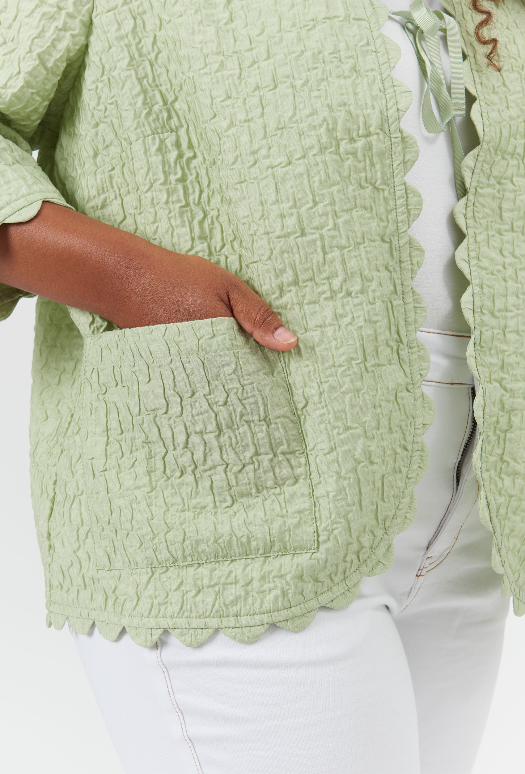 Adia ADBecca Cardigan 5635 Daiquiri Green