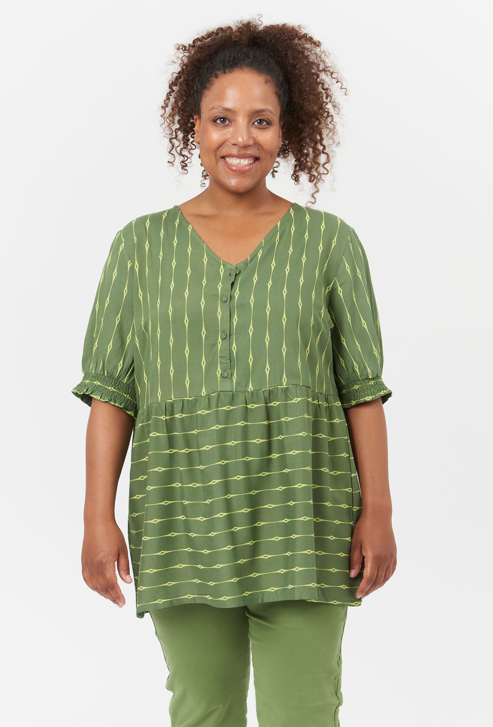 Adia ADBergitta Skjortebluser 5638 Vinyard Green