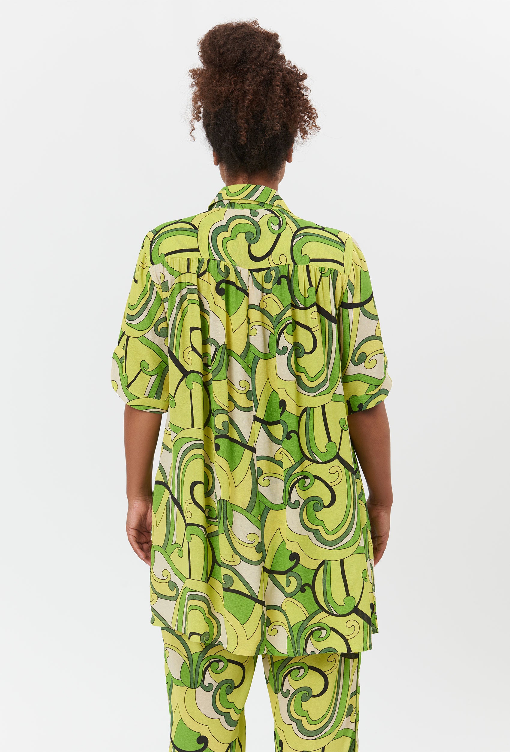 Adia ADBertea Skjortebluser 5635 Daiquiri Green