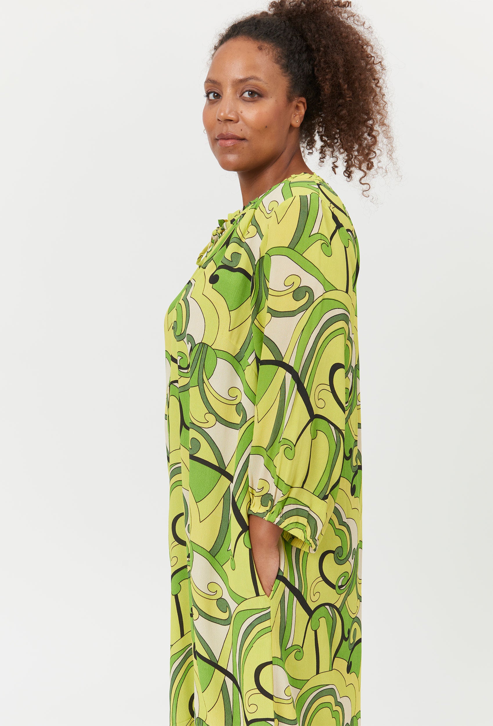 Adia ADBridget Kjoler 5635 Daiquiri Green