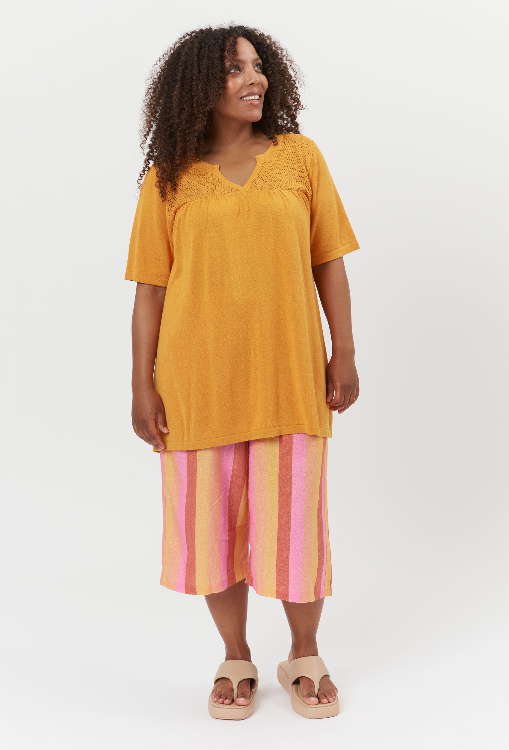 Adia ADBryndis Skjortebluser 2556 Cumquat Orange