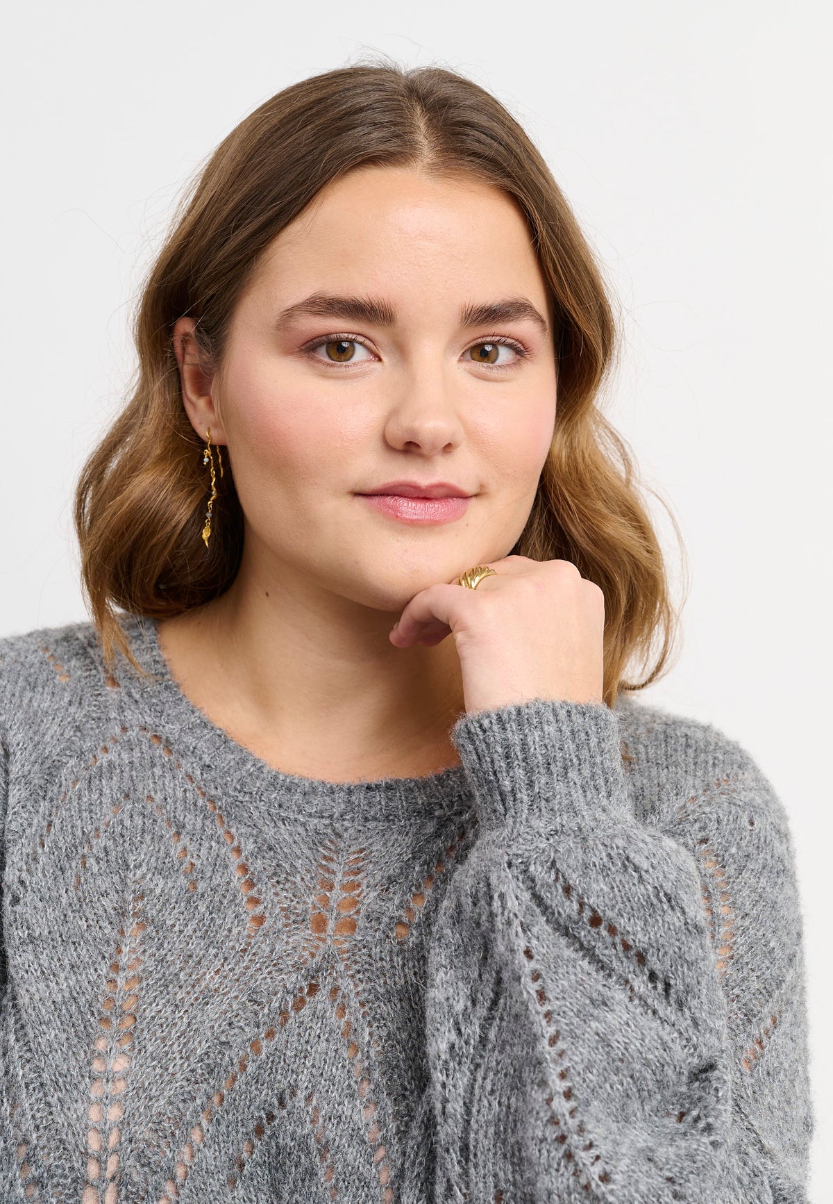 Adia ADDalah Knit Pullover 9900 ANTRACITE