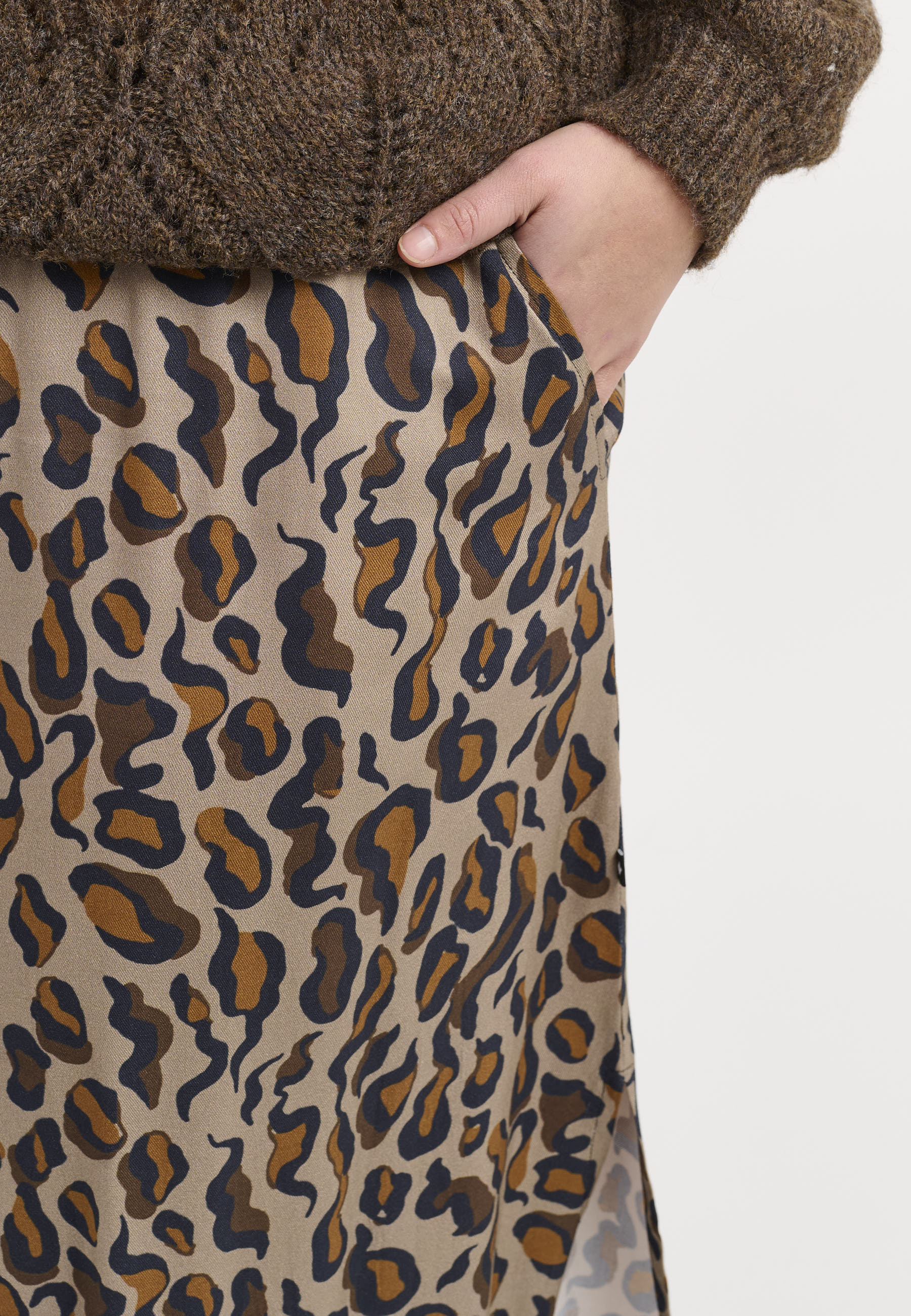 Adia ADDeona Nederdele 1700 Chocolate Brown