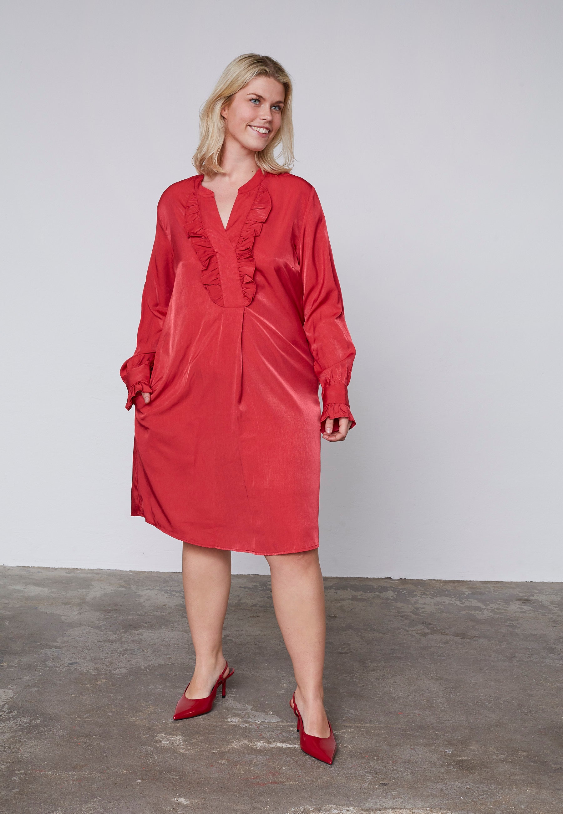 Adia ADEleanor Kjoler 2510 Norwegian red