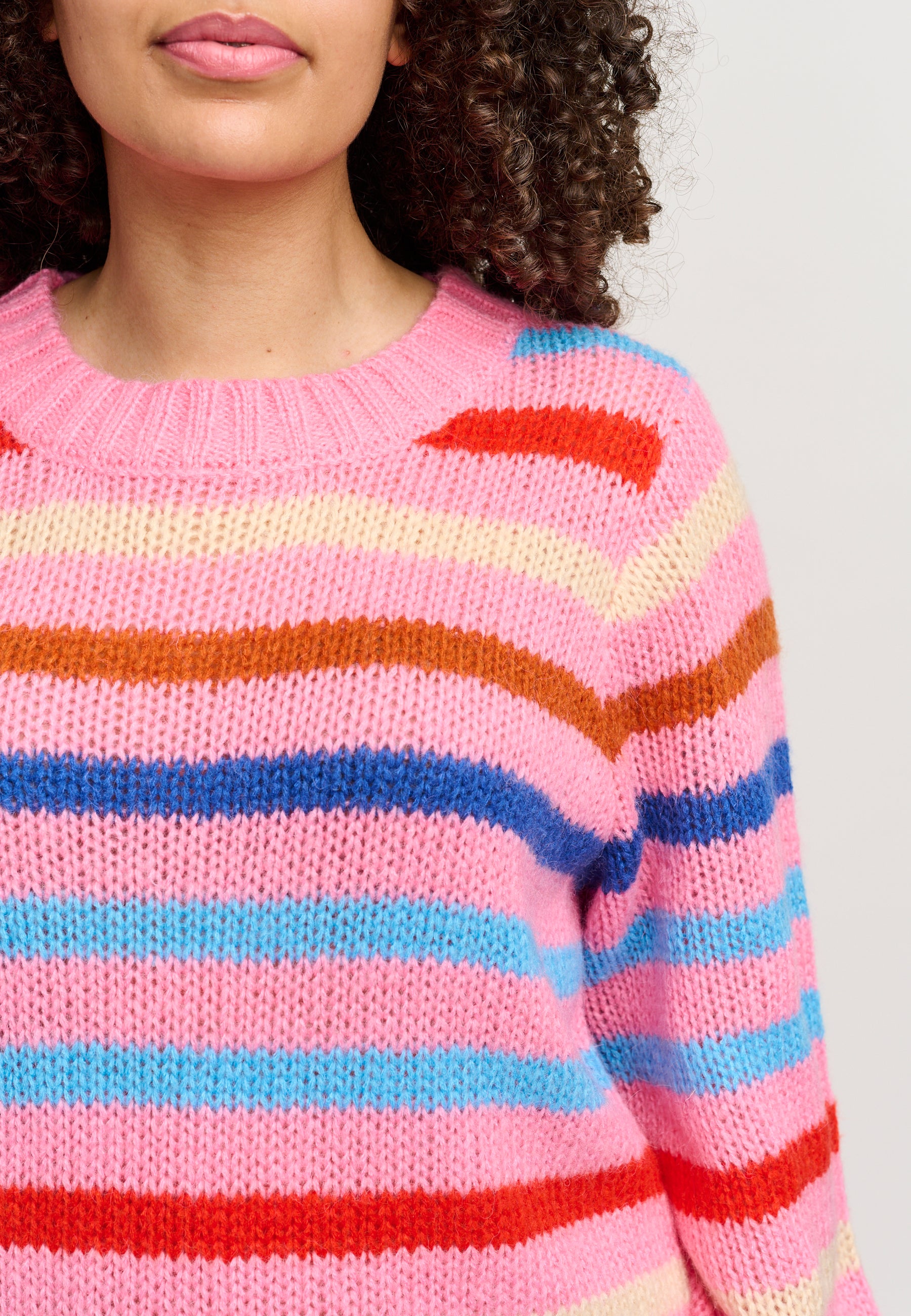 Adia ADElly Knit Pullover 6300 Spring Pink