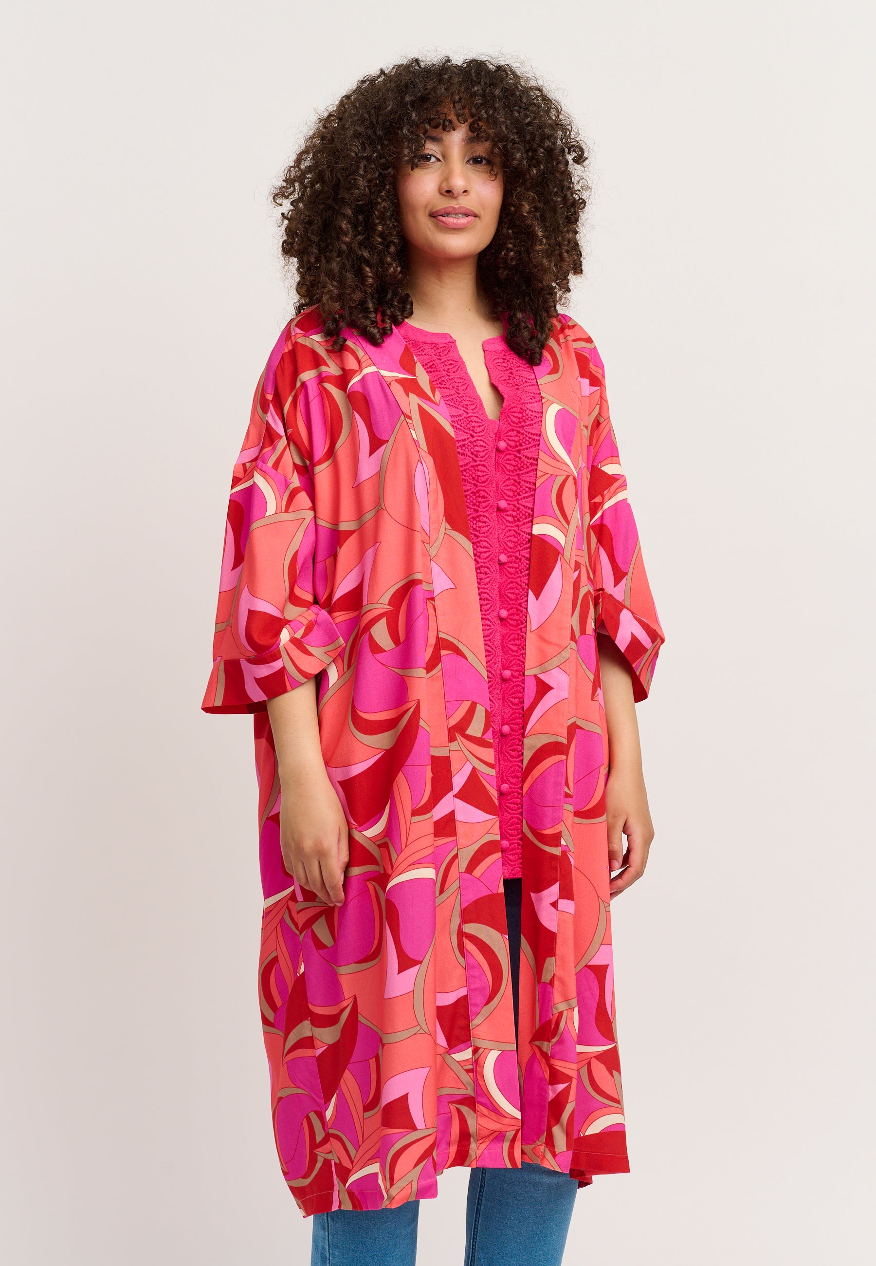 Adia ADEsta Kimono 6450 Fuchsia Pink