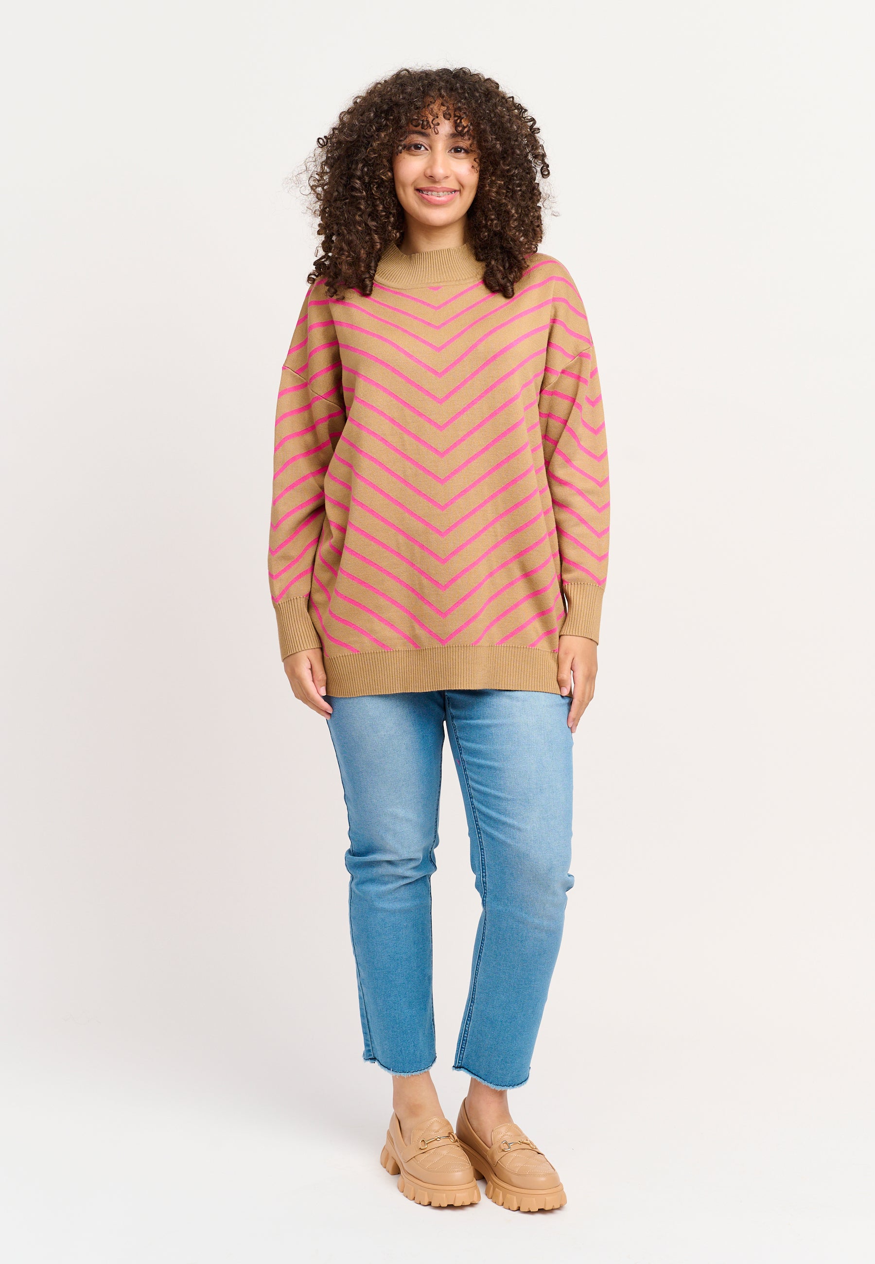 Adia ADEvelyn Knit Pullover 1260 Spring Sand