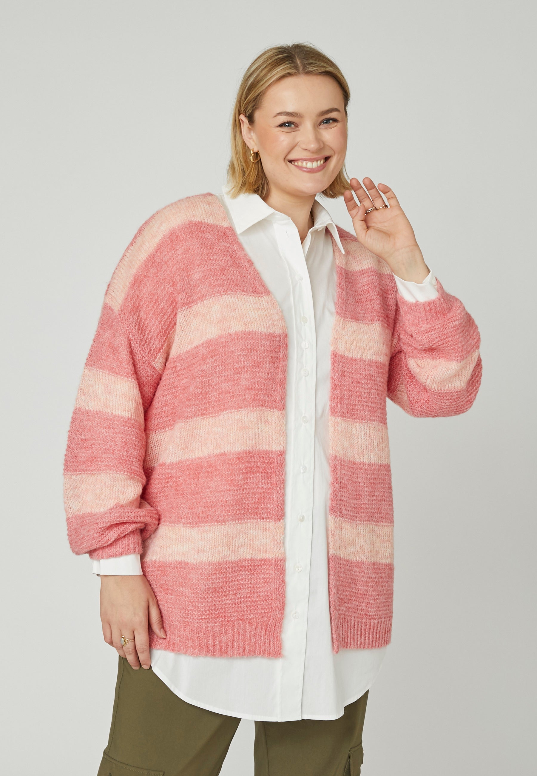 Adia ADFrejdis Knit Cardigan 6500 PINK