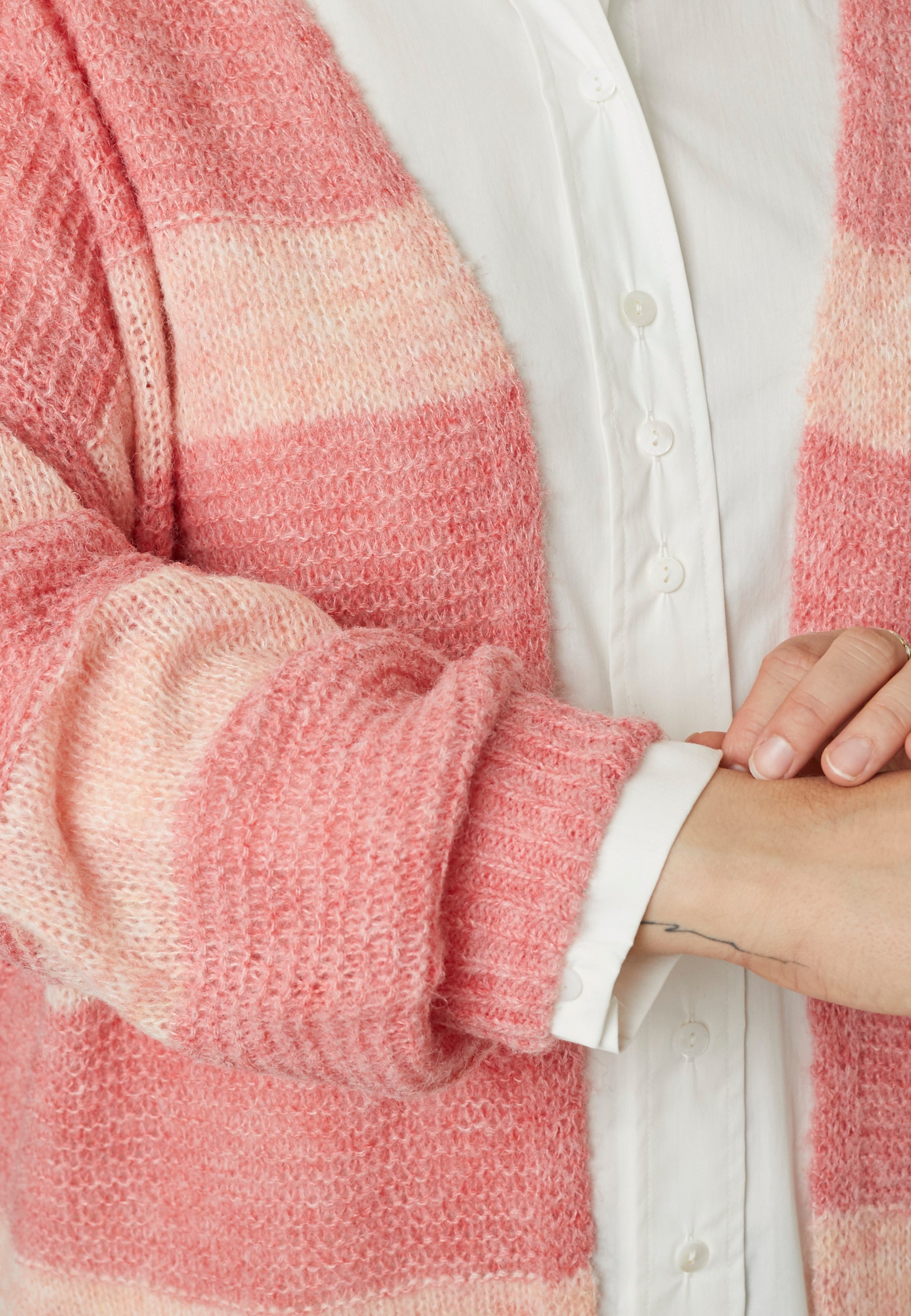 Adia ADFrejdis Knit Cardigan 6500 PINK