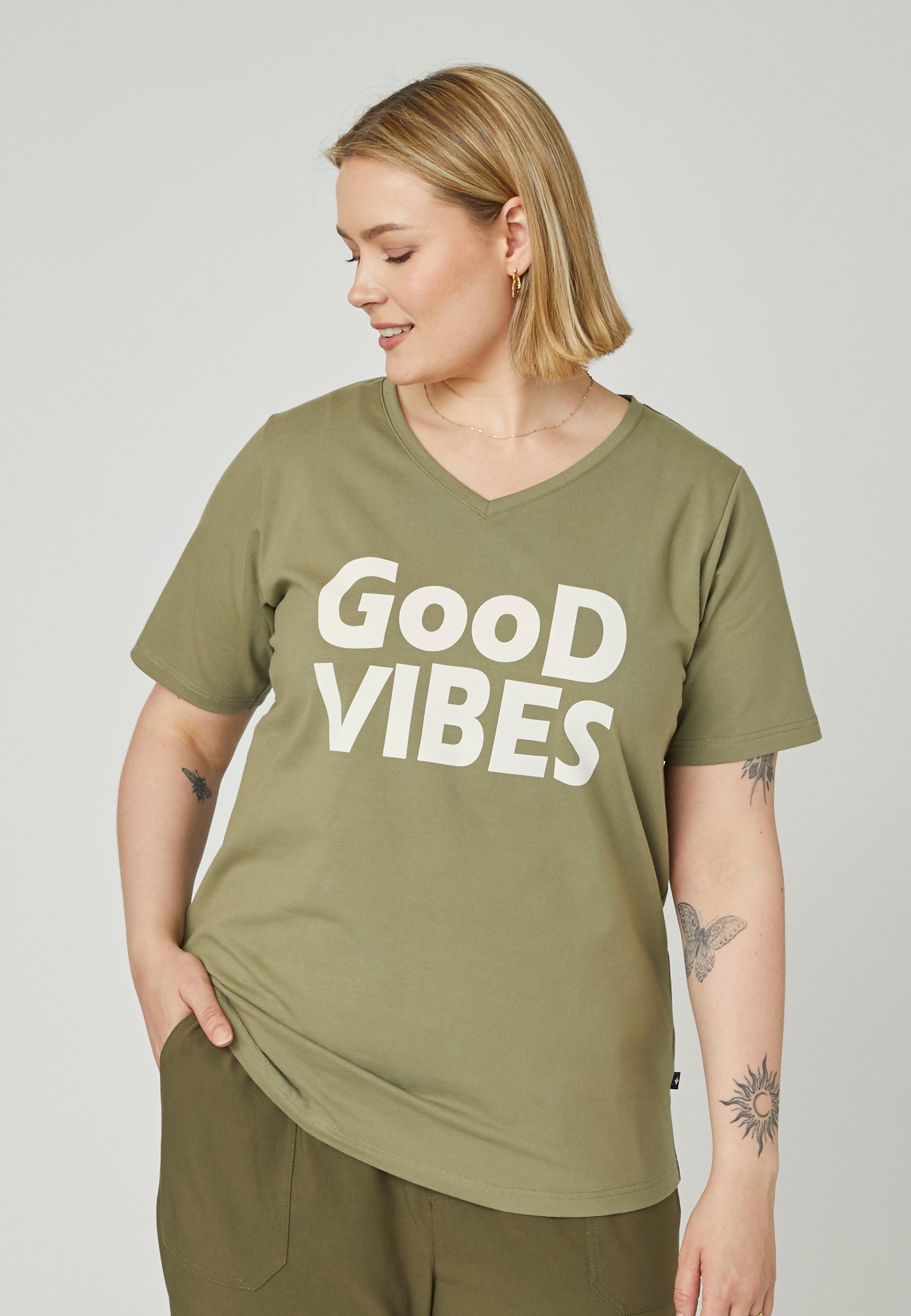 Adia ADFrix T-Shirt 3506 Khaki Green