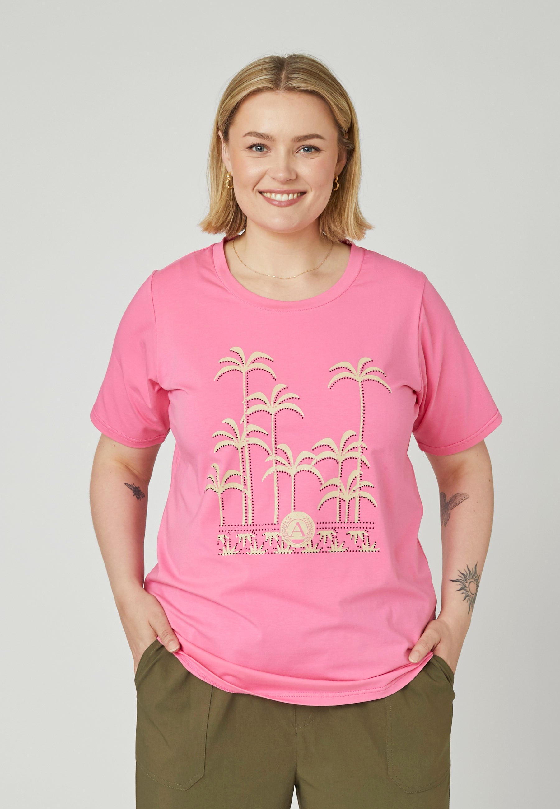 Adia ADFry T-Shirt 6500 PINK