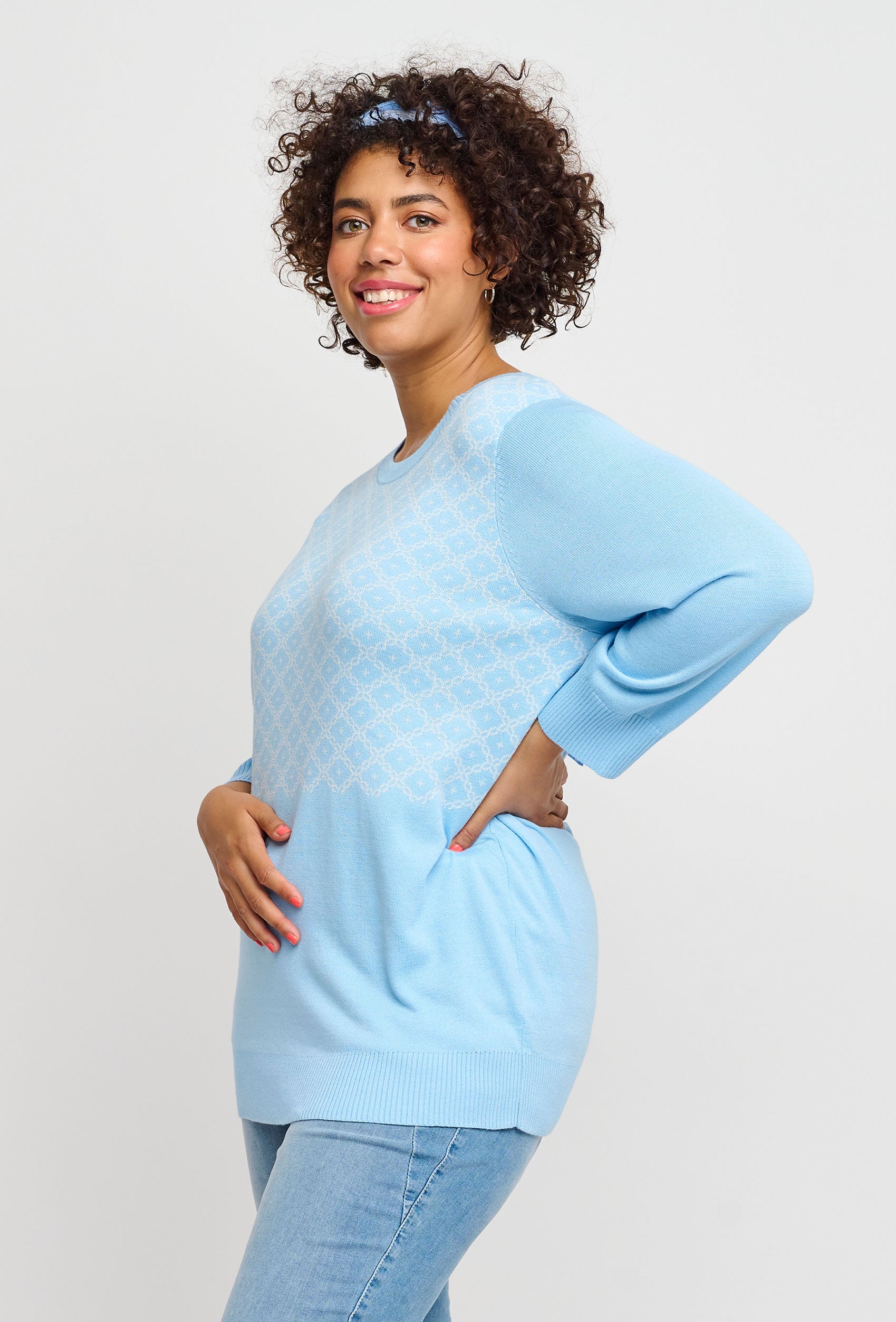 Adia ADLappi Knit Pullover 4712 Angel Blue