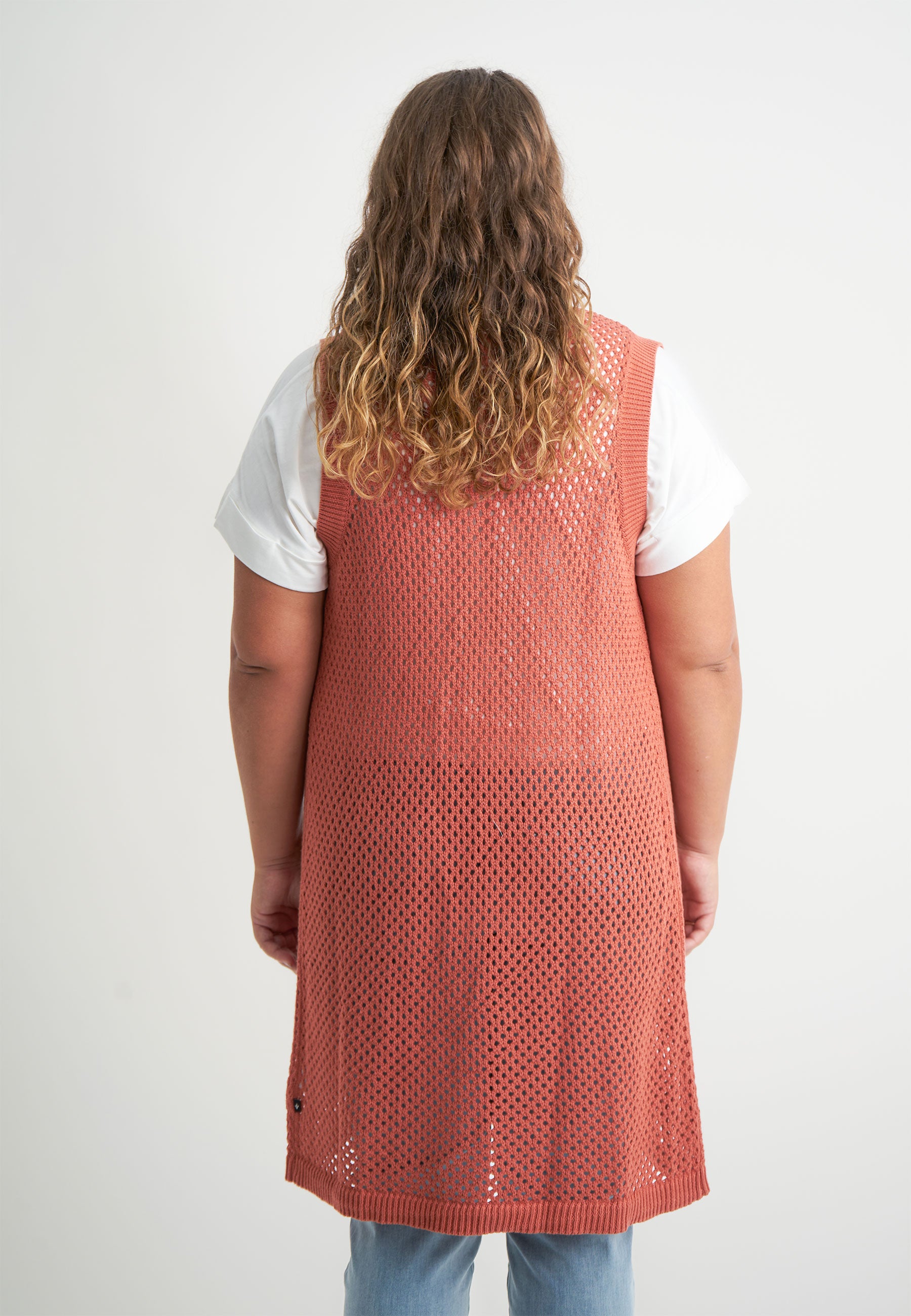 Adia ADLitha Knit Cardigan 3372 Burnt Orange