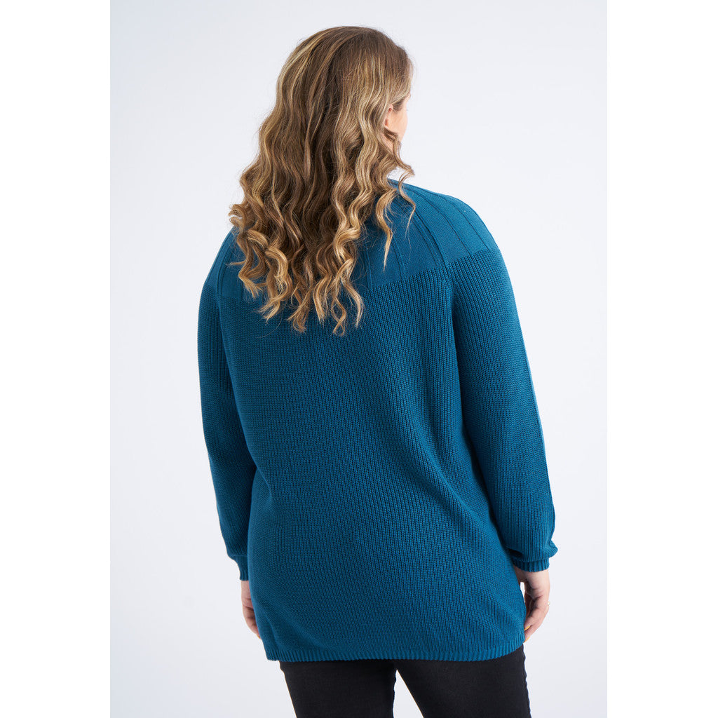 Adia ADMaura Knit Pullover 5052 Petrol Blue