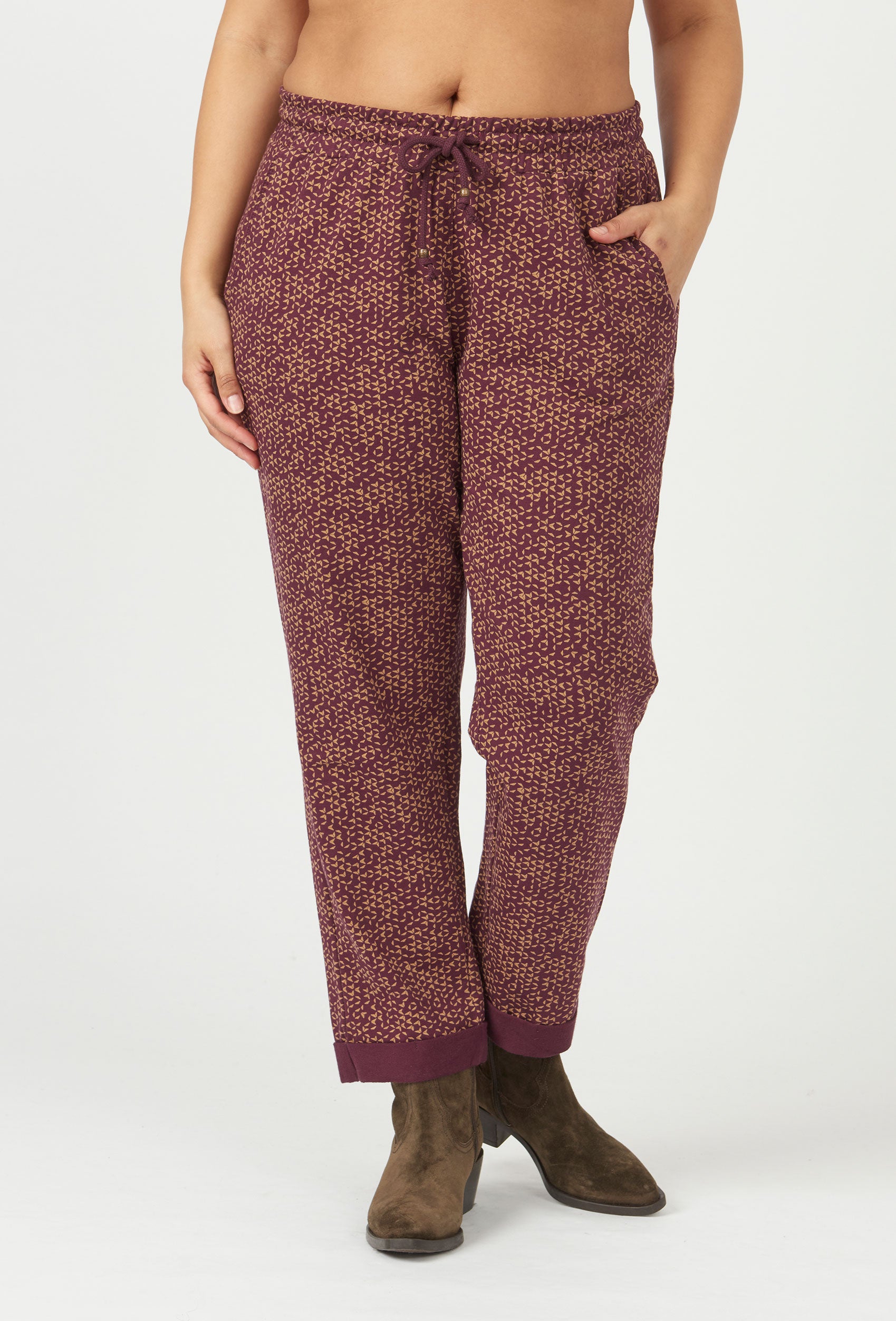Adia ADNatja Bukser 4121 Wine
