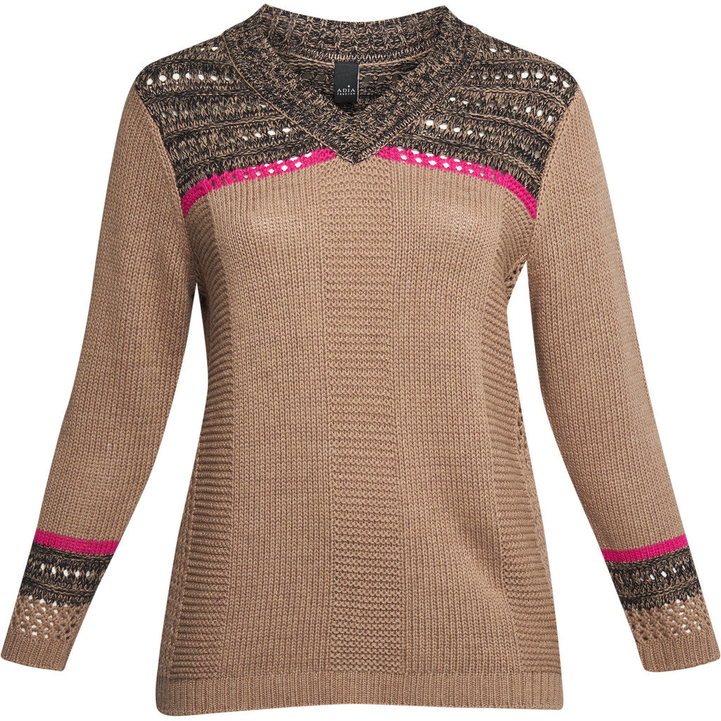 Adia ADNinea Knit Pullover 1590 Light Sand