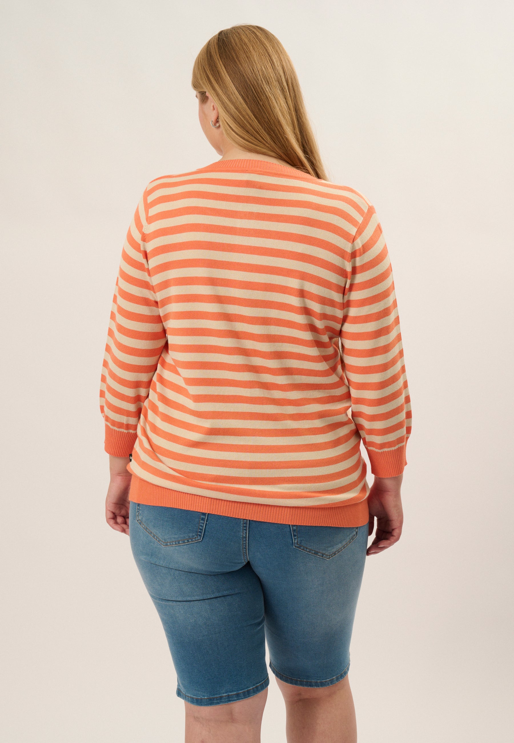 Adia ADPamila Knit Cardigan 8501 Spring Orange