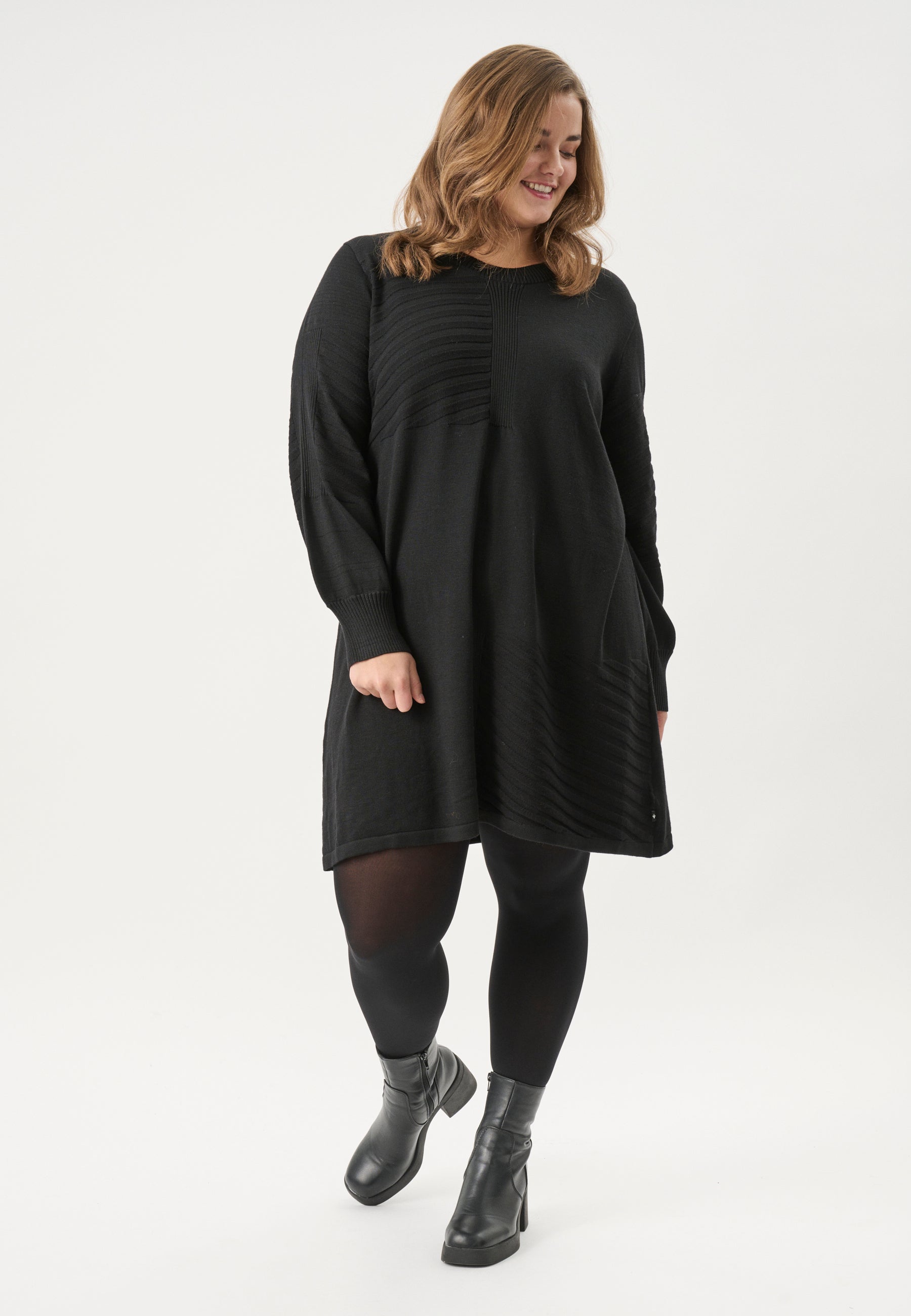 Adia ADRazy Knit Dress 9999 BLACK