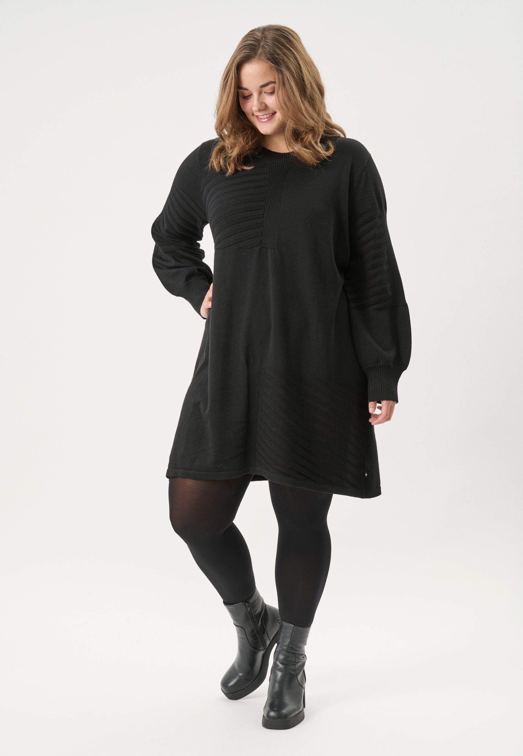 Adia ADRazy Knit Dress 9999 BLACK