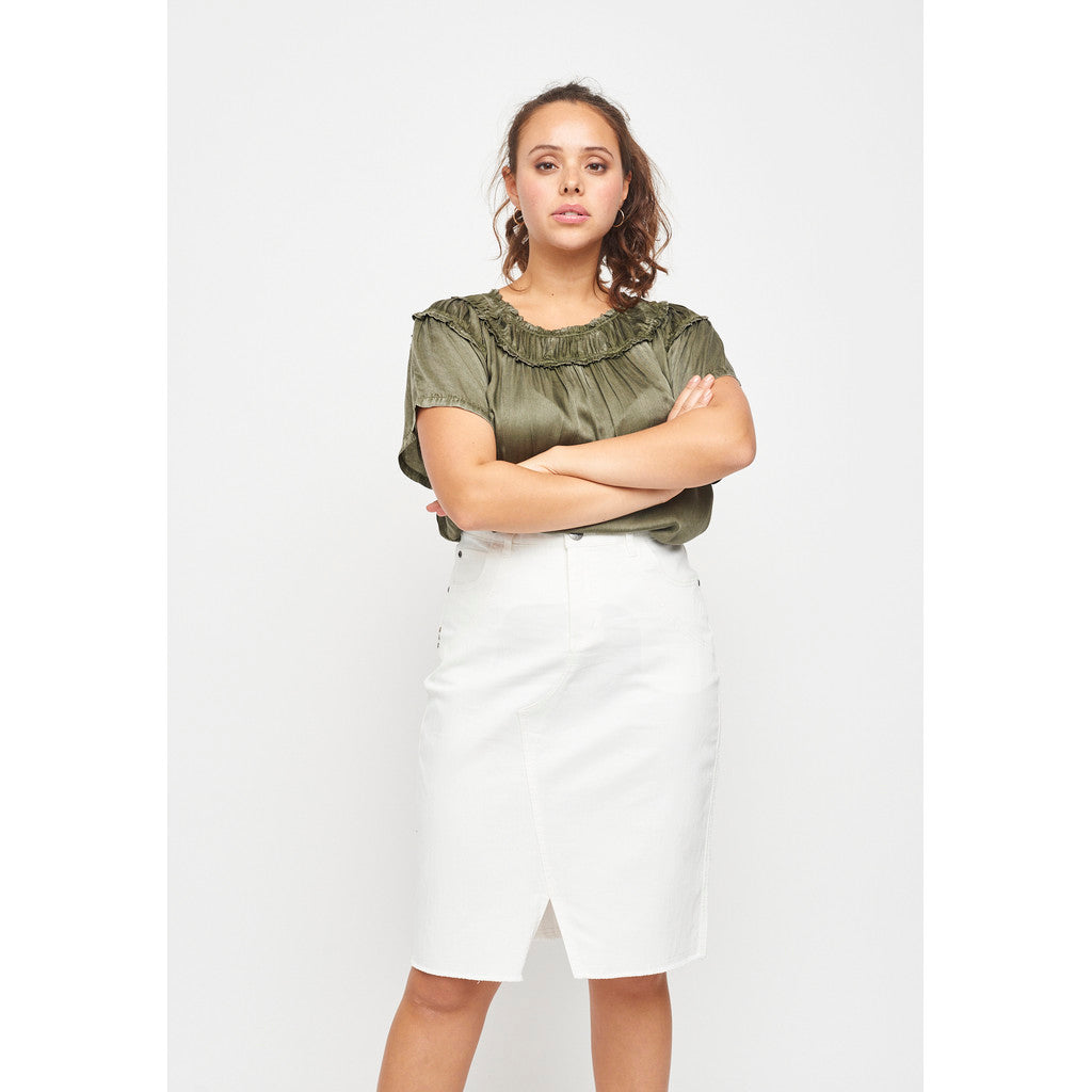 Adia ADRetha Nederdele 1023 Off White
