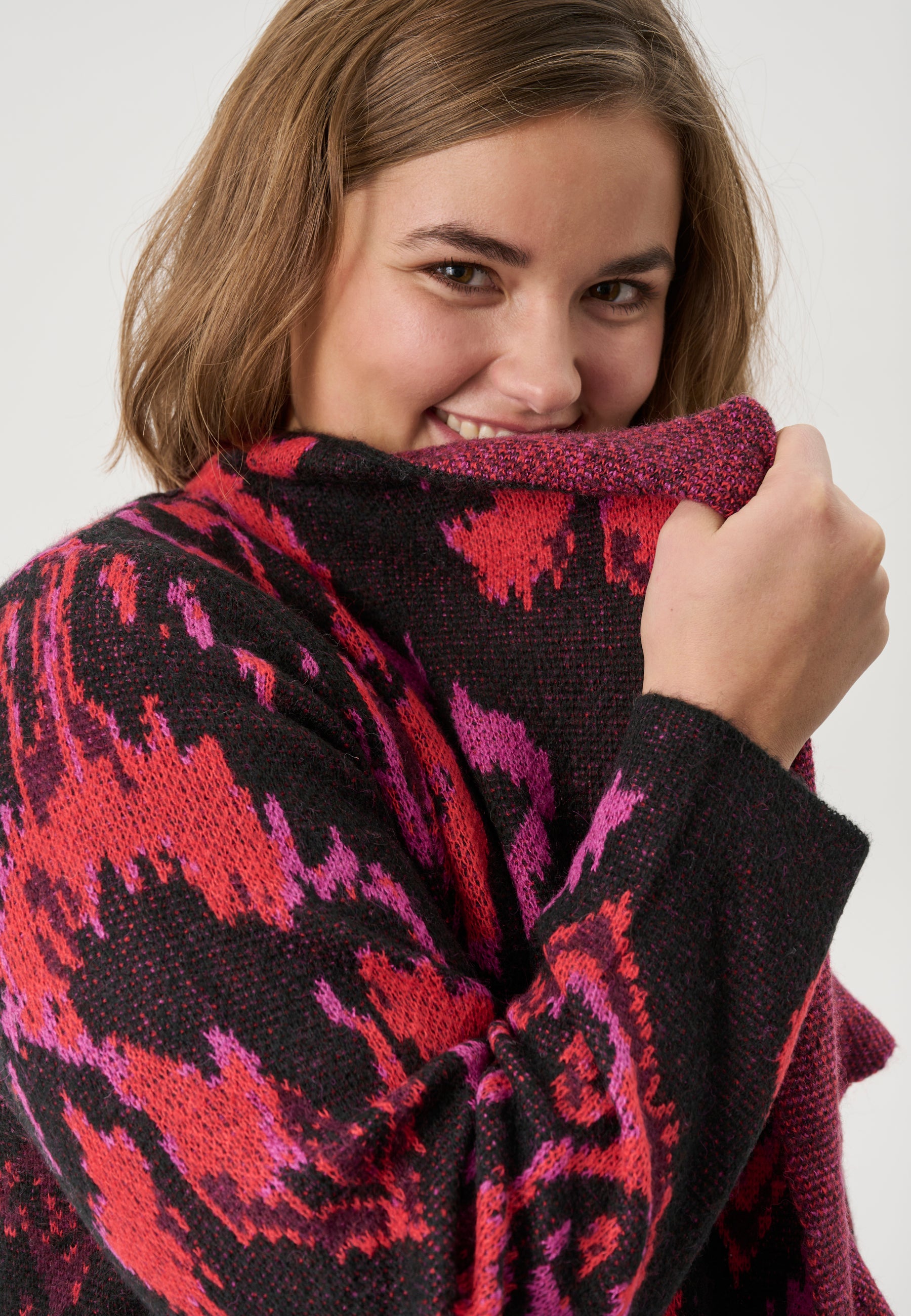 Adia ADRosalinda Cardigan 2502 Wine Red